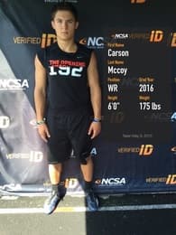 Carson McCoy Football recruiting profile image