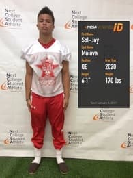 Sol-Jay Maiava Football recruiting profile image