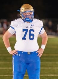 Wesley "Boone" Hetrick Football recruiting profile image