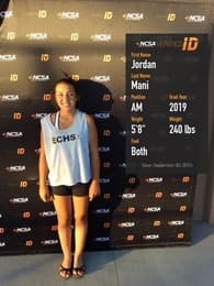 Jordan Mani Women's Soccer recruiting profile image
