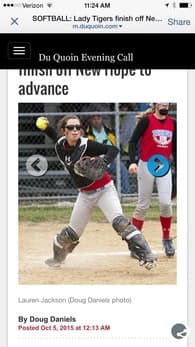Lauren Jackson Softball recruiting profile image