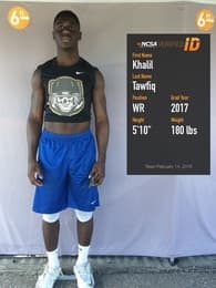 Khalil Tawfiq Football recruiting profile image
