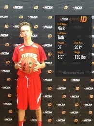 Nick Toth Men's Basketball recruiting profile image