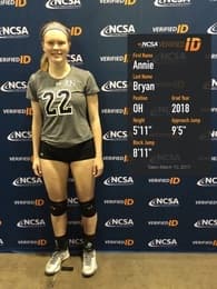 Annie Bryan Women's Volleyball recruiting profile image