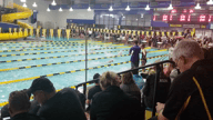 Video of 100 Free(Lane 4) High School Meet  1-15-2022