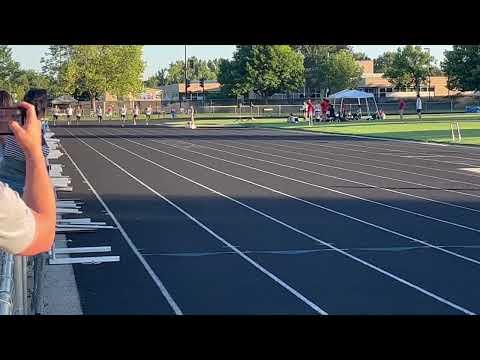 Video of Jacob Webster 200m 22.42
