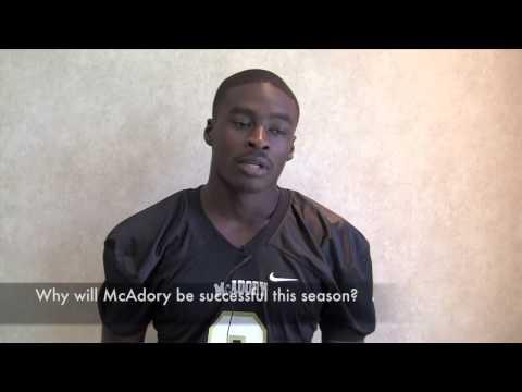 Video of McAdory 2014-15 high school football preview