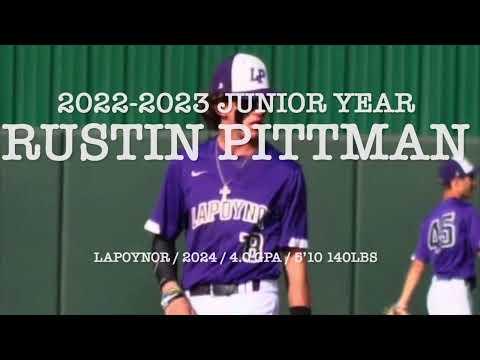 Video of Rustin Pittman 2022-2023 Junior Season Highlights