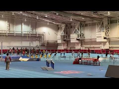 Video of 60 meter hurdles Coach O High School Open 12.11.2021