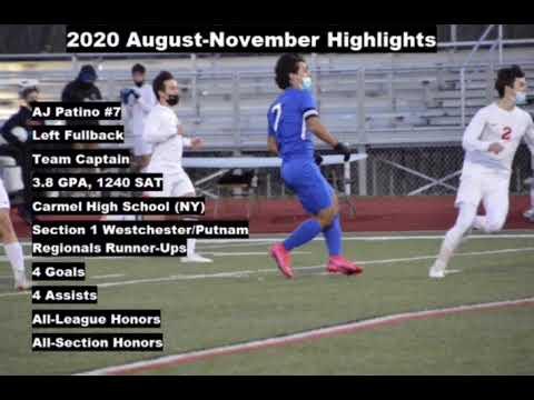 Video of AJ Patino August-November 2020 Highlights 