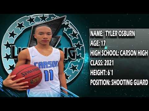 Video of Tyler Osburn- Carson Lighting Basketball 