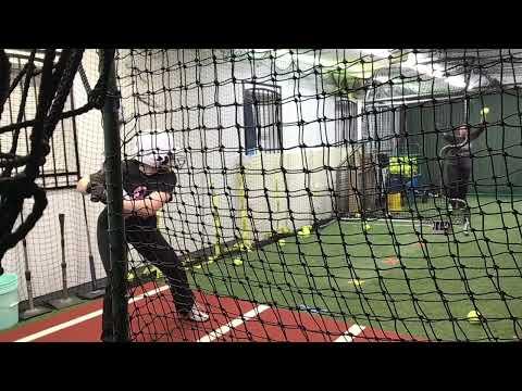 Video of New PR for Ball Exit Speed - 74.4 mph on Rapsodo!
