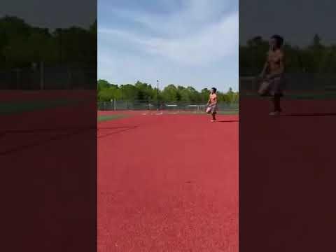 Video of Practicing for High Jump
