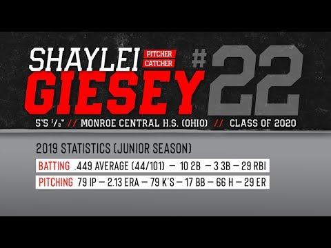 Video of Shaylei Giesey 2020 graduate