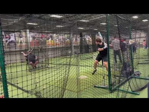 Video of Hitting practice