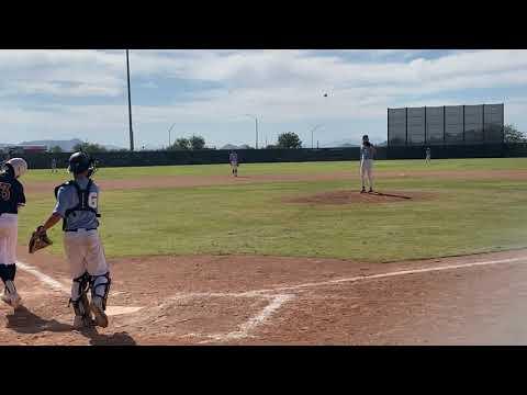 Video of Tucson 10/16/21, 7 innings 11 K’s