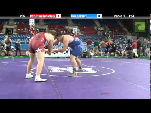 Video of Round 3 National Championship Wrestling Match