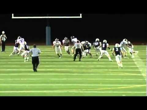 Video of Colin McAllister Sophomore Year Football Highlights 2012