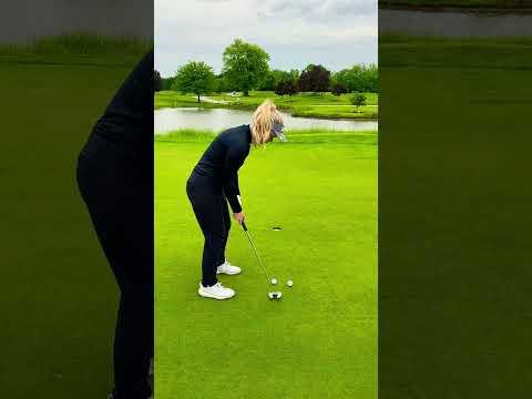 Video of Mia practicing 4ft putts
