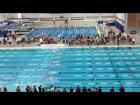 Video of Carson Brockette 200 Back 2018 Long Course Sectionals