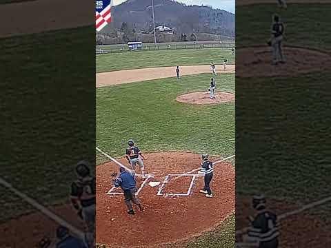Video of TJ Fielding plays 1 pitch