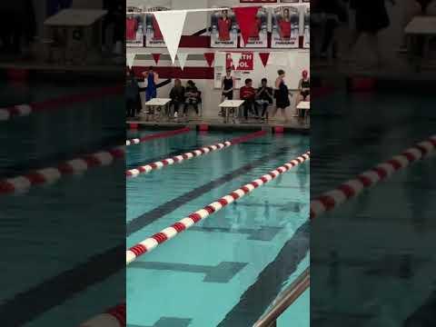 Video of 50 Free Girls 2020 Swim Sectionals 