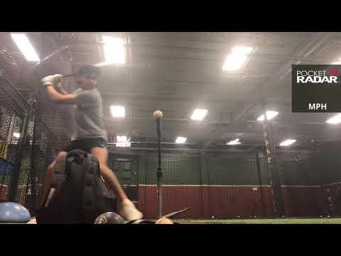 Video of Exit velo from August 11th 