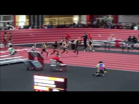 Video of 60 meter dash (1/20/23) Lane 4