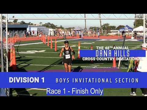 Video of Jayden Hernandez 1st Place Finish at Dana Hills Invitational  Senior D1 Race 