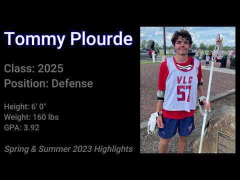 Video of Spring & Summer 2023 Lacrosse Highlights - Defense