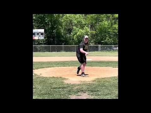Video of Pitching practice