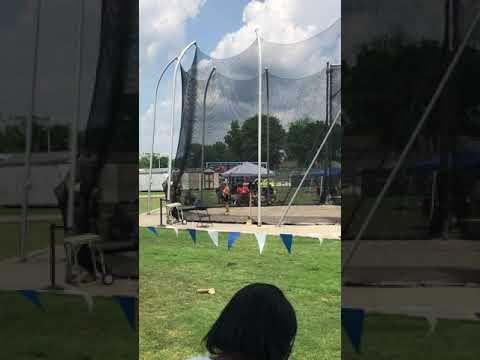 Video of NCHSAA T&F 1A State Championship 5/20/18 - 5th place discus 