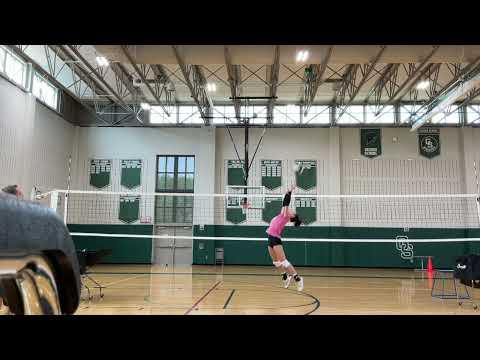 Video of Libero/Setter - Emily Starling #9 - Spring 2023 Highlights