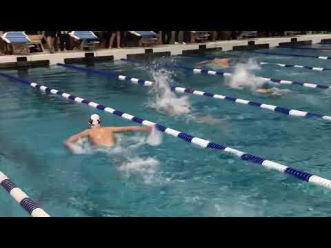 Video of Elliot Somers swimming butterfly