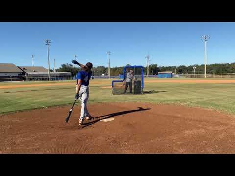 Video of Ryan Jones 2020 Batting practice 