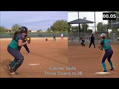 Video of Megan Hedlund Softball Skills Video -- 2020 Catcher 1B