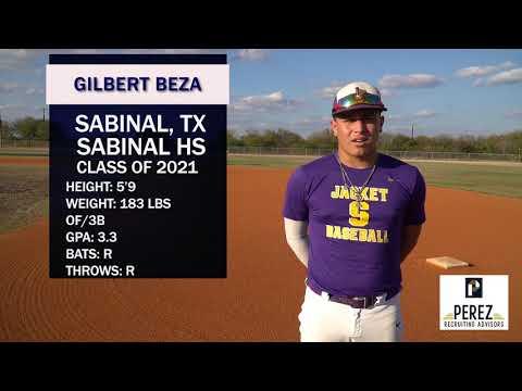 Video of Gilbert Beza - OF/3B - Class of 2021