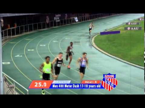 Video of Junior Olympics 400m Dash