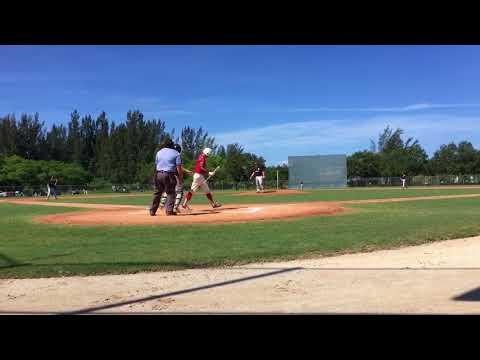 Video of Nasson Rodriguez pitching, strike out - Ft Meyers, Florida