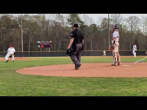 Video of Carter Wells on the mound against Opelika High