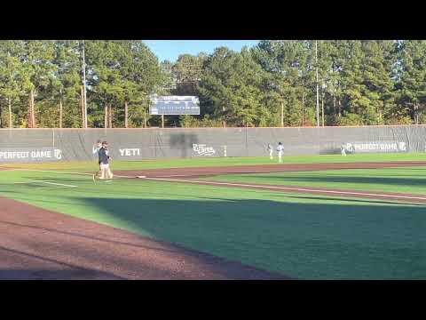 Video of Caden Elinburg c/o 2025 LF Defense and Hitting 2 RBIs