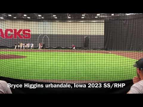 Video of Bryce Higgins 2023 SS/RHP