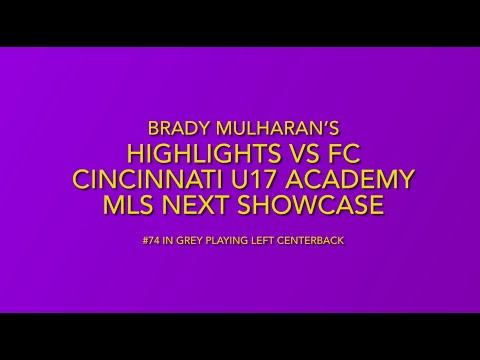 Video of Highlights vs FC Cincinnati U17 Academy