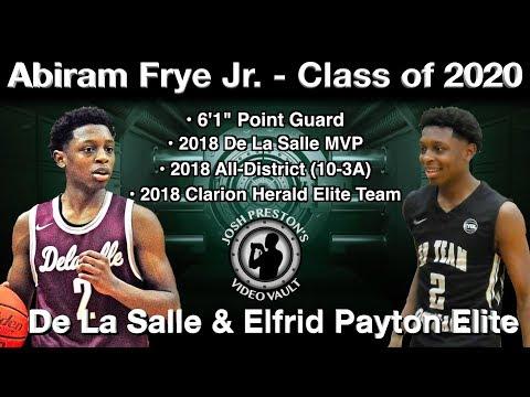 Video of Abiram Frye Jr. Class of 2020