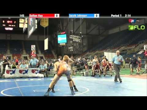 Video of Cadet 145 - Dalton Ray (Pennsylvania) vs. Jacob Johnson (Minnesota)