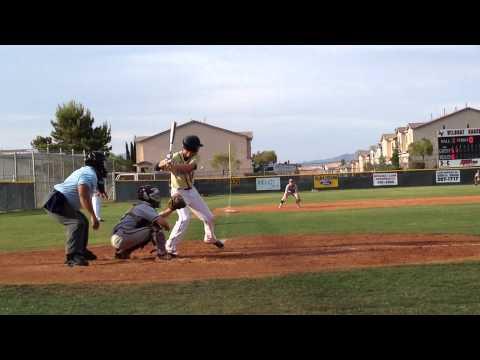 Video of Anthony Pannullo 1st HR freshman year 4-18-14