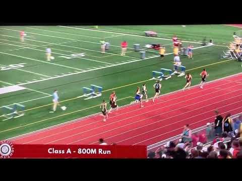 Video of 800M Prelims MN State Meet Class A