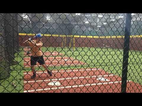 Video of Kelton raab dbats at 60