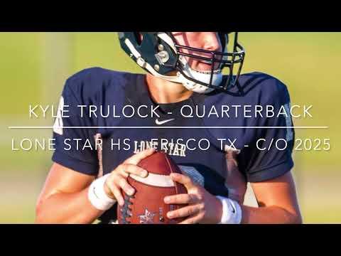 Video of QB - Kyle Trulock - 2021 Season Highlights