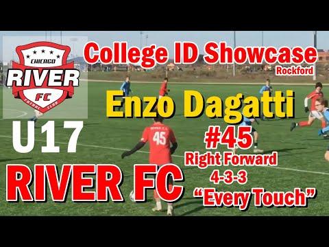 Video of Enzo Dagatti #45 “Every Touch” College ID Showcase Rockford IL